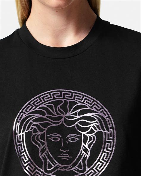 versace medusa t shirt fake|versace baroque t shirt.